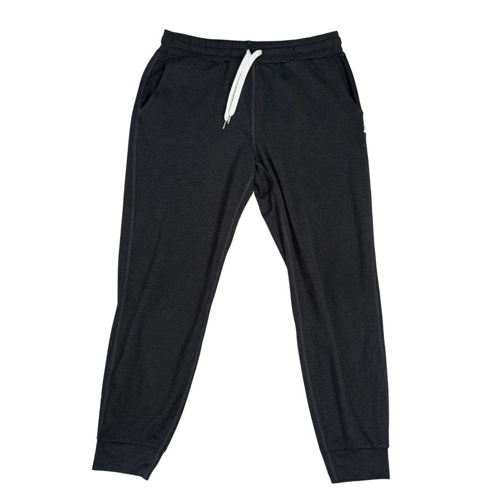 Vuori Performance Jogger Women Small Black Excellent Drawstring Activewear VW303